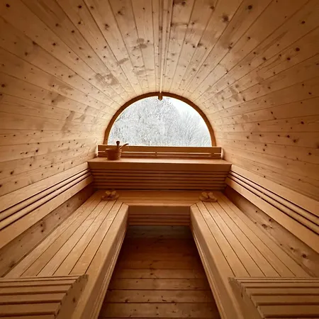 Geraeumige Panorama-bergwohnung Mit Sauna Gruppen & Familien *